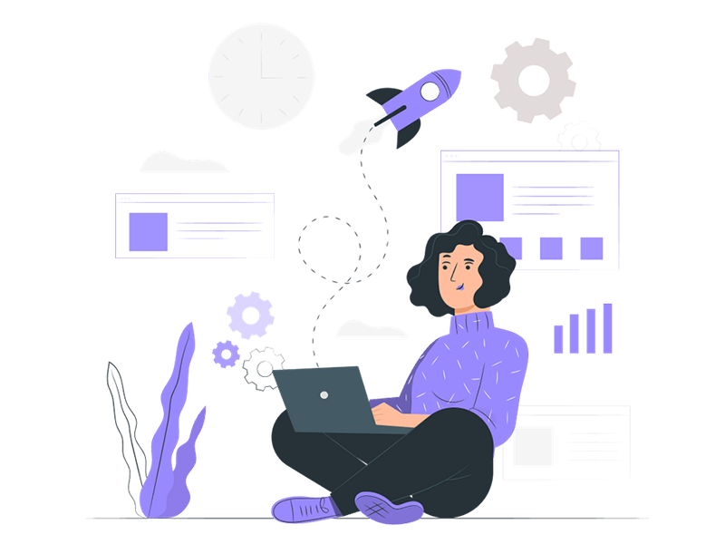 Profissional usando recursos digitais para melhorar relacionamento com clientes